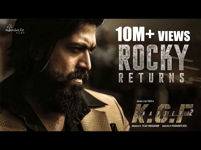 Rocky Returns | KGF 2 | Yash| Sanjay Dutt|Raveena | Srinidhi Shetty| Prashanth Neel|Vijay Kiragandur