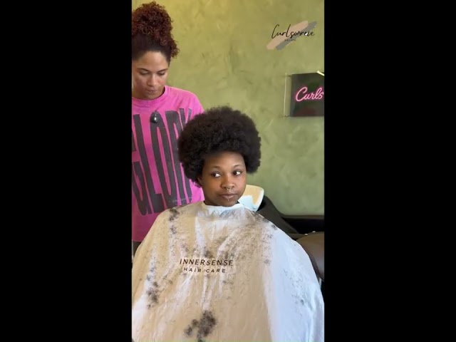 Joye’s BEAUTIFUL Curl Transformation ✨ From 4C Coils to Defined, Full Curls! 😍