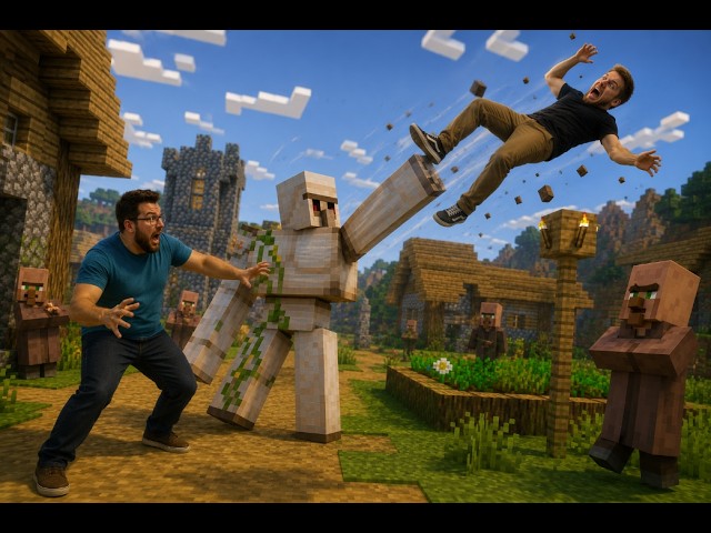 Minecraft With Chase: A stubborn iron farm (Part 2)