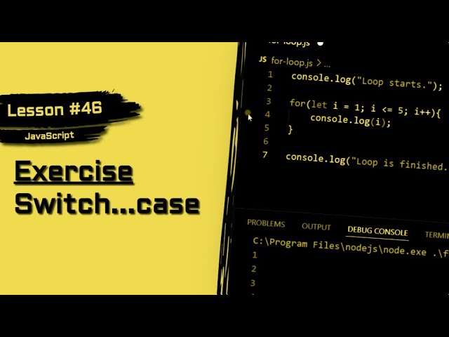 JavaScript For Beginners #46 | Practice Switch Statement