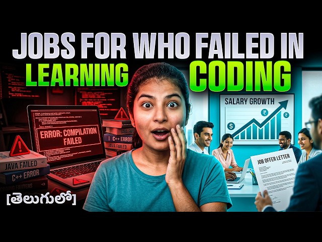 Jobs for People Who Failed to Learn Coding | Coding Raanivallaki Best Career Options | PythonLife