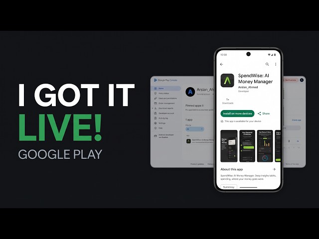 How I Published My App on Google Play | From a New Developer Account to Production