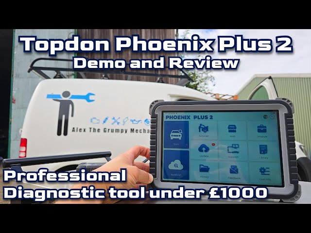 Topdon Phoenix Plus 2 Demo and Review. Professional Diagnostic tool for under £1000