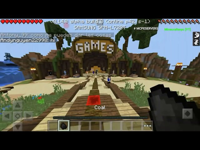 Minecraft PE 0.14.0 | Lifeboat's Hunger Games BETA SERVER!! + IP AND GAMEPLAY!! [Ep:17]
