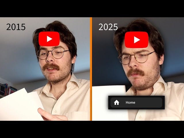 youtube recommendations then vs. now