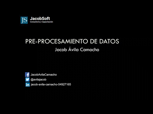 Data pre processing using python