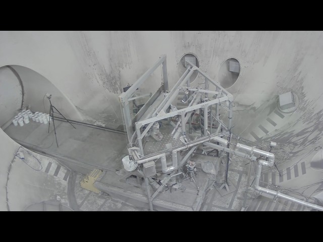 Plume-Surface Interaction Testing Begins at NASA Langley