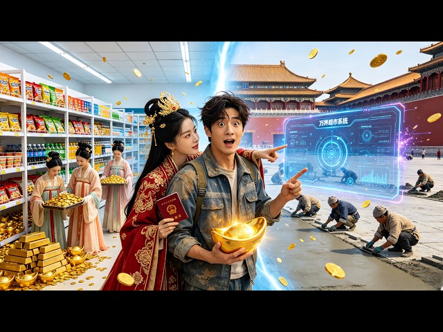 窮小子為尋失蹤女友觸發神秘玉佩，綁定萬界超市系統，穿越古代開雜貨鋪！方便面換金元寶、水泥配方換半城古董，一介商賈賺下整個王朝的財富，女友被救回當眾獻吻！