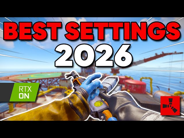 The BEST Rust Settings for FPS and PVP in 2026 (FPS Boost, Reduce Latency, Fix High Ping)