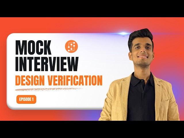 Mock Interview - Design Verification