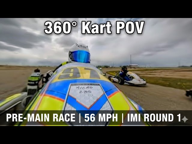 360° Go-Kart Race at IMI Motorsports | Pre-Main (Top Speed 56 MPH, Best Lap 1:05.28)
