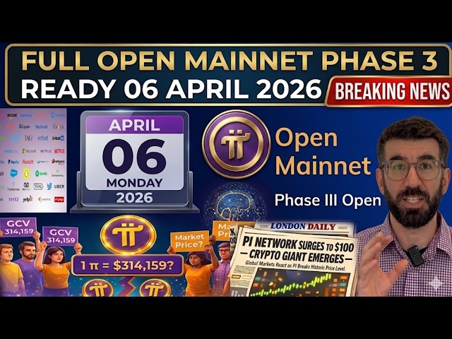 BREAKING: PI NETWORK FULL OPEN MAINNET LAUNCH DATE FINALLY REVEALED