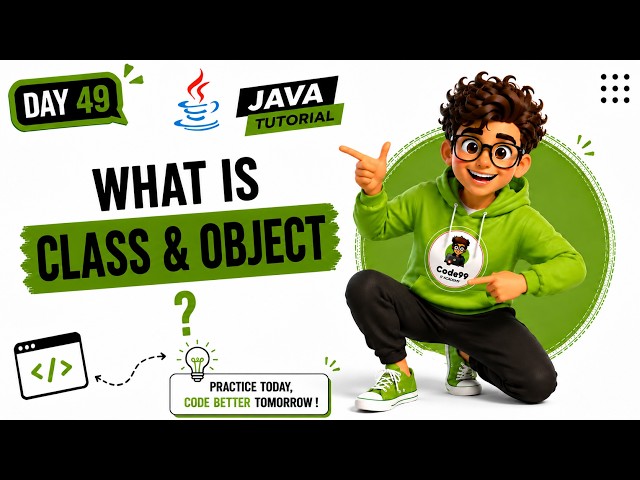 Java OOP Concepts in Tamil | Class & Object | Day 49 | Java Full Course | Code99 IT Academy
