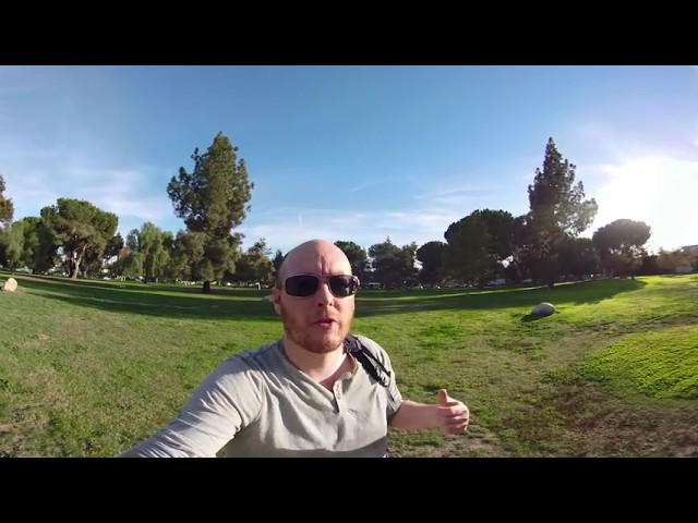 GoPro Fusion Stabilization Test - Park