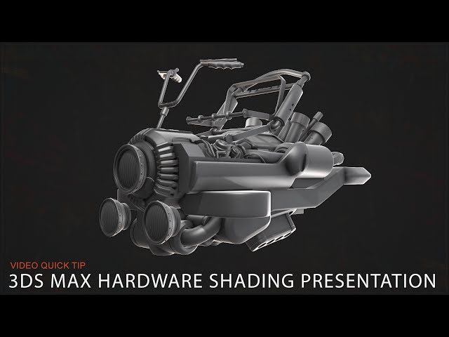 Quick Tip - Hardware Shading Presentation in Max