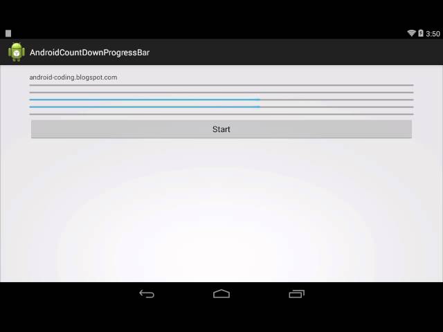 Android example to execute threads with ExecutorService