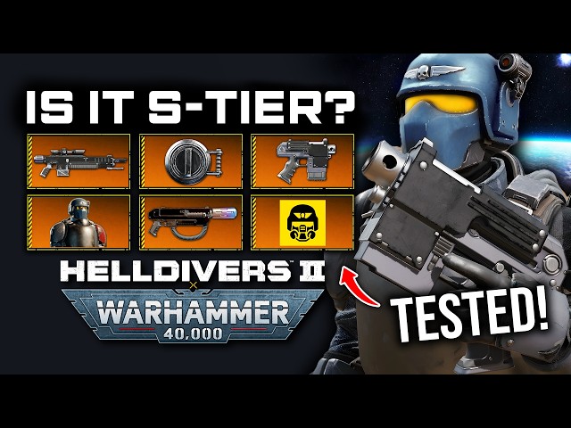 Helldivers 2 - I Tested the Warhammer 40k Warbond!