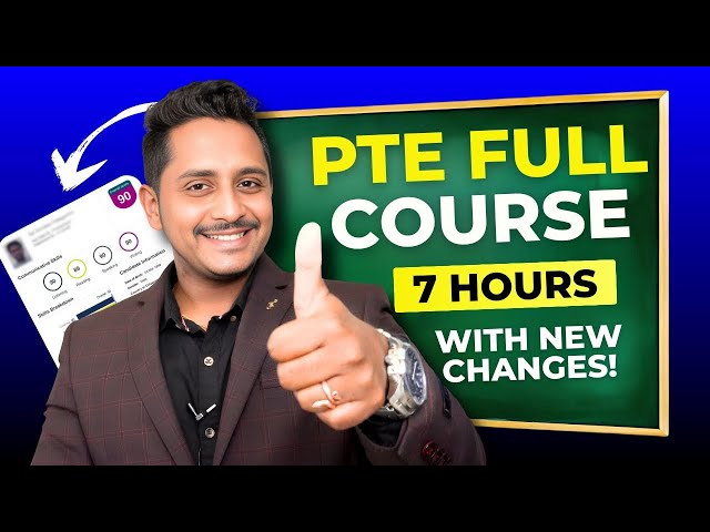 PTE Full Course in 7 Hours | Latest 2025 Updates & Exam Changes