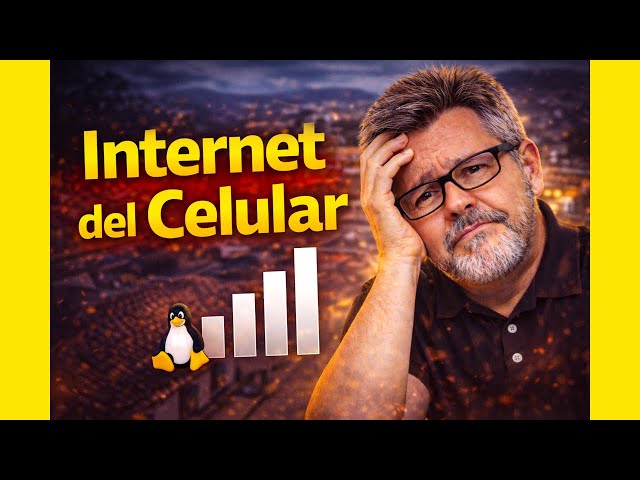 👉 Haciendo Directos con Internet del Celular | Linux en la Vida Real