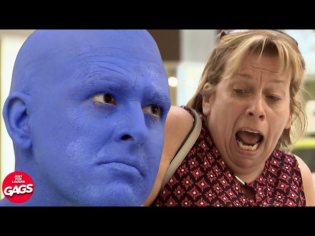 Bro thinks he's a real Schtroumpf | Just For Laughs Gags