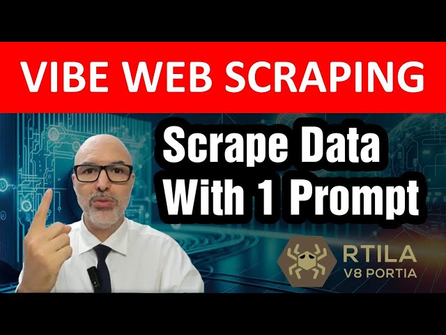 VIBE WEB SCRAPING is VIBE CODING for scraping data from many websites using Ai  prompts