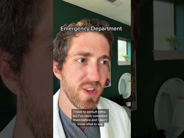 Emergency Medicine Consults Ortho