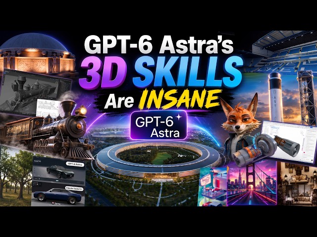 GPT-6 Astra’s 3D Skills Are INSANE 🤯