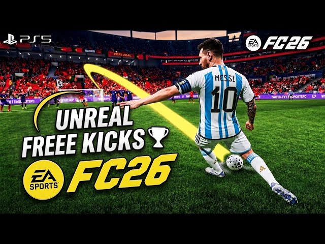 TOP 10 UNREAL FREE KICKS in FC 26! 🤯