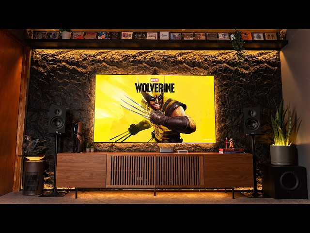Building My Dream Gaming and Desk Setup In a CAVE?!