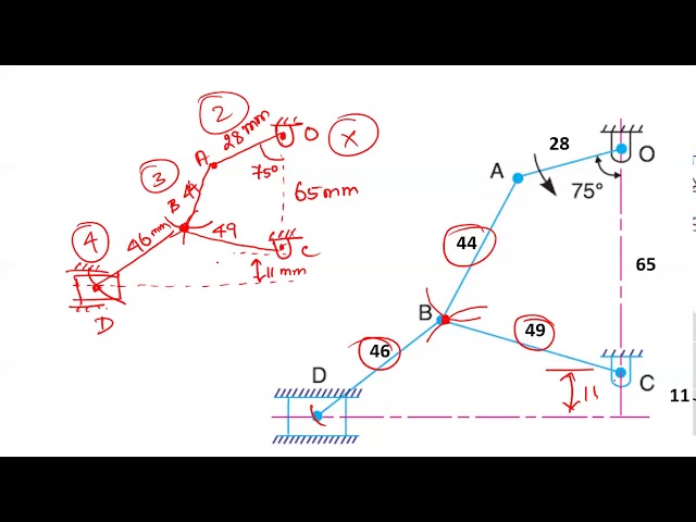 Velocity analysis | Six link Mechanism | Toggle Mechanism | Kinematics of Machinery | KOM | Tamil