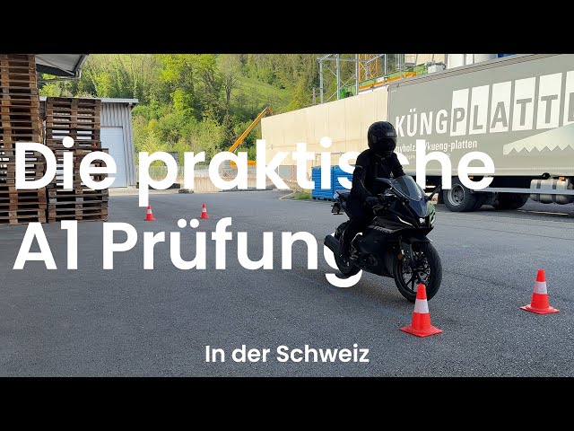 Die praktische A1 Motorradprüfung in der Schweiz | Einfach erklärt