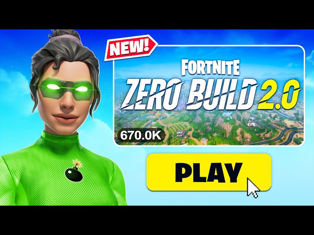 Fortnite Zero Build 2.0 is HERE!