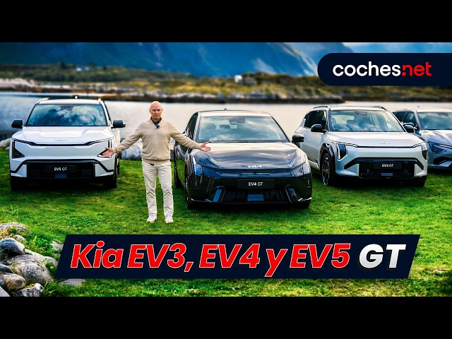 Kia EV3, EV4, and EV5 GT | First Look / Test / Review | coches.net