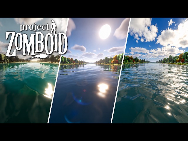 Project Zomboid in First Person with MINECRAFT SHADERS | Comparison + Tutorial