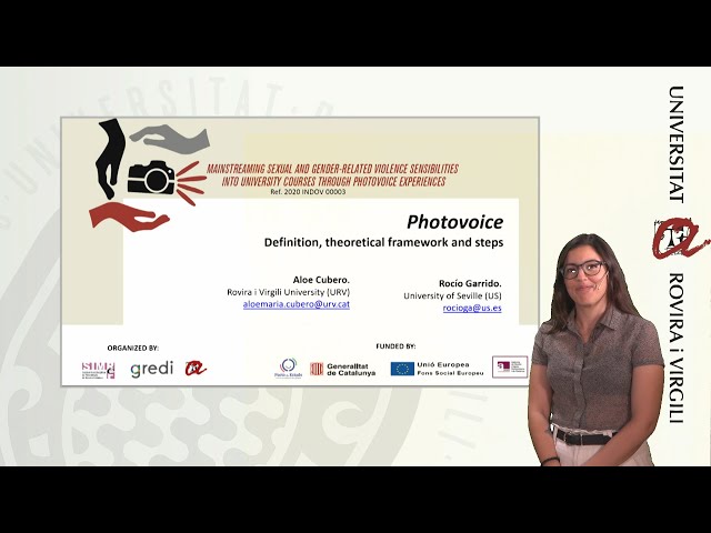 Photovoice: definition, theoretical framework and steps