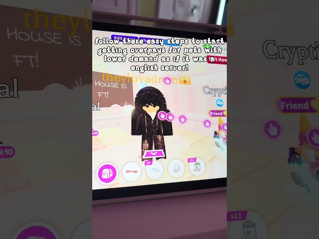 tutorial on how to join korean servers on adopt me to trade! #adm #roblox #adoptme #adoptmepets