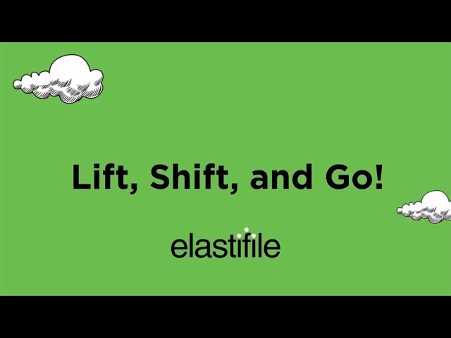Demo - Lift, Shift, and Go!