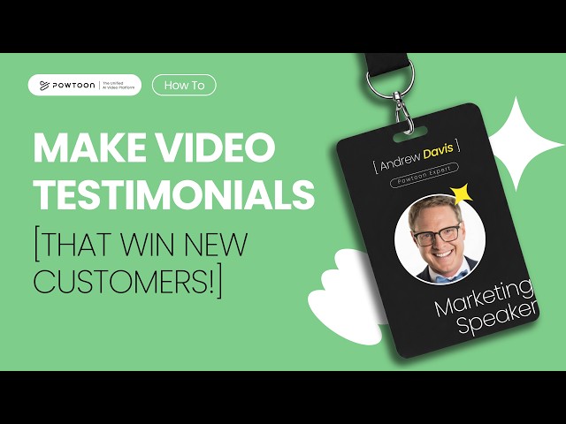 Andrew Davis: How to Make Video Testimonials that Win New Customers!