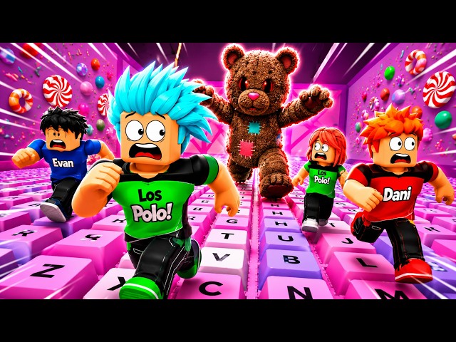 SPEED KEYBOARD ESCAPE! ⌨️💥 Are we FASTER than the RAT?? (Los Polo Roblox)