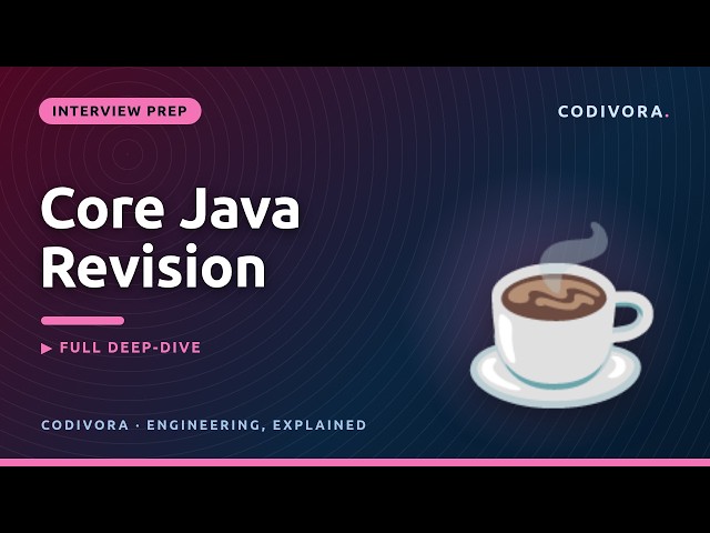 Core Java Interview Questions — The Fundamentals (Q&A)