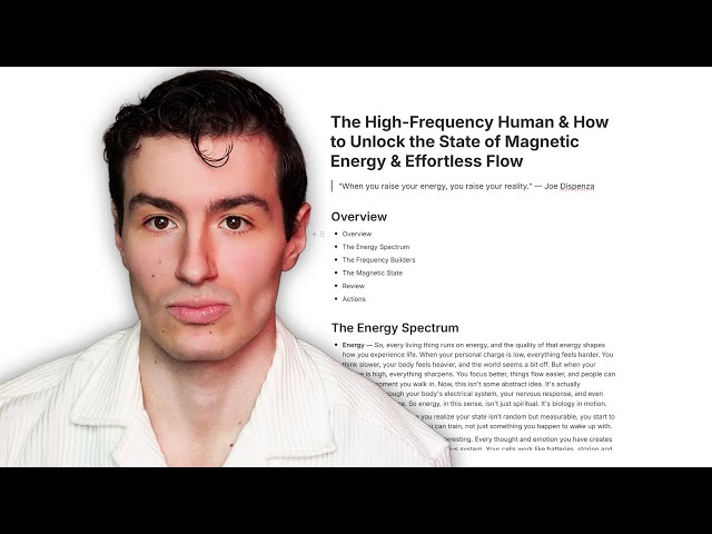 how to create a frequency so powerful it makes reality obey you
