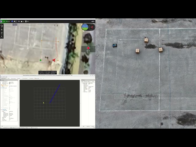 UGV collision avoidance field test