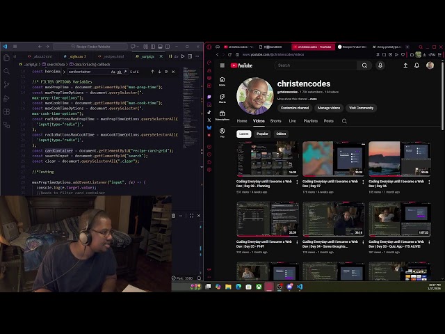 Coding Everyday until I become a Web Dev | Day 67 (2)  - Coding + Study + Chill - HTML/CSS/JS