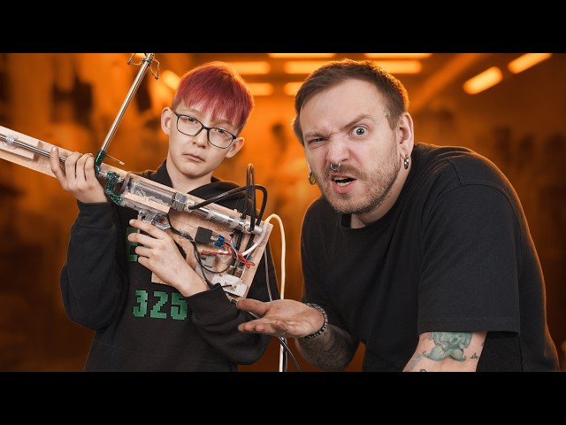 САМОДЕЛЬНАЯ ПНЕВМАТИКА ОТ ЮНОГО ГЕНИЯ