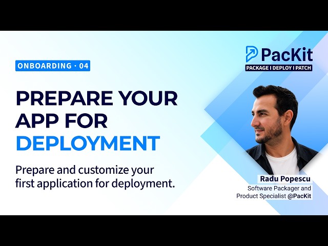 How to Prepare an MSI for Intune with PacKit: Detection & Assignments