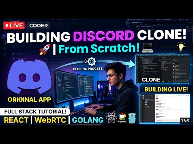 Membuat Discord Dengan React, WebRTC, Dan Go - Episode 1