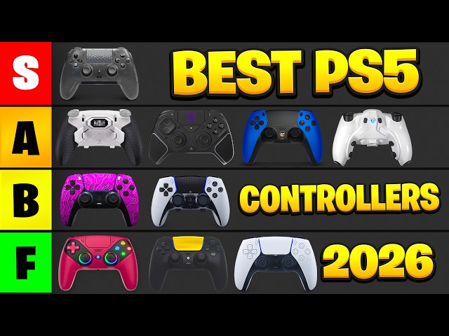 Ranking EVERY PS5 Pro Controller (Tier List)