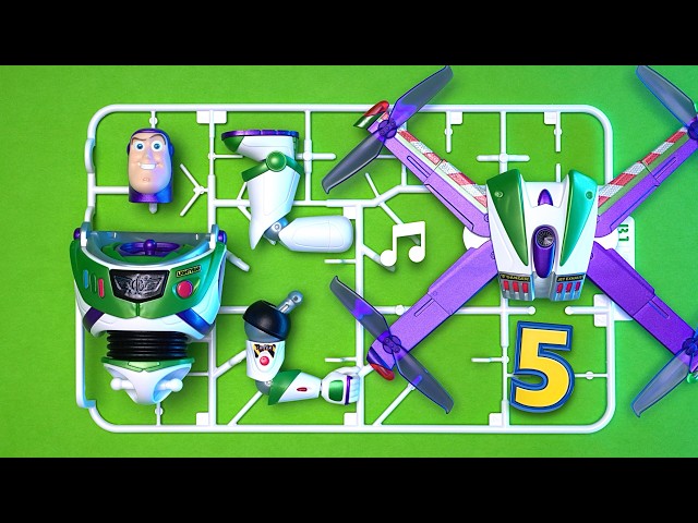 ♪Build: Buzz Lightyear｜Toy Story 5｜Satisfying beat building｜Speed build｜Model Kit