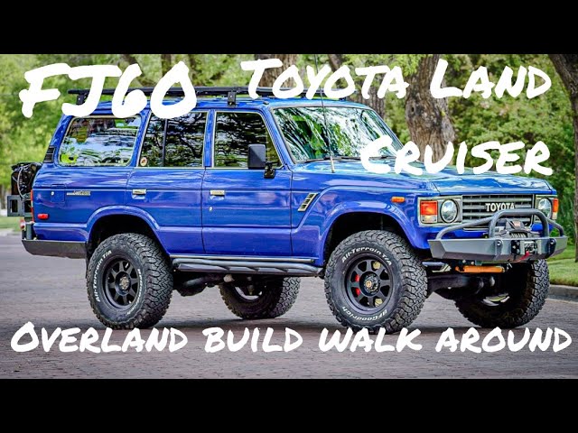 1986 FJ60 Toyota Land Cruiser Overland Restomod Walk Around | LS V8 | Custom | Goose Gear