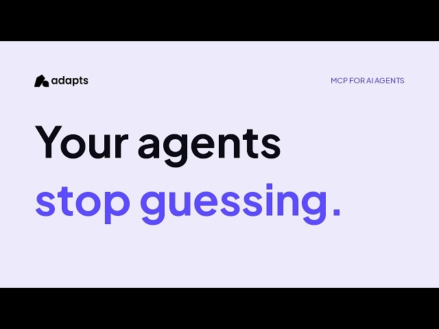 Adapts MCP: Give AI Agents Deterministic Code Context From the Start